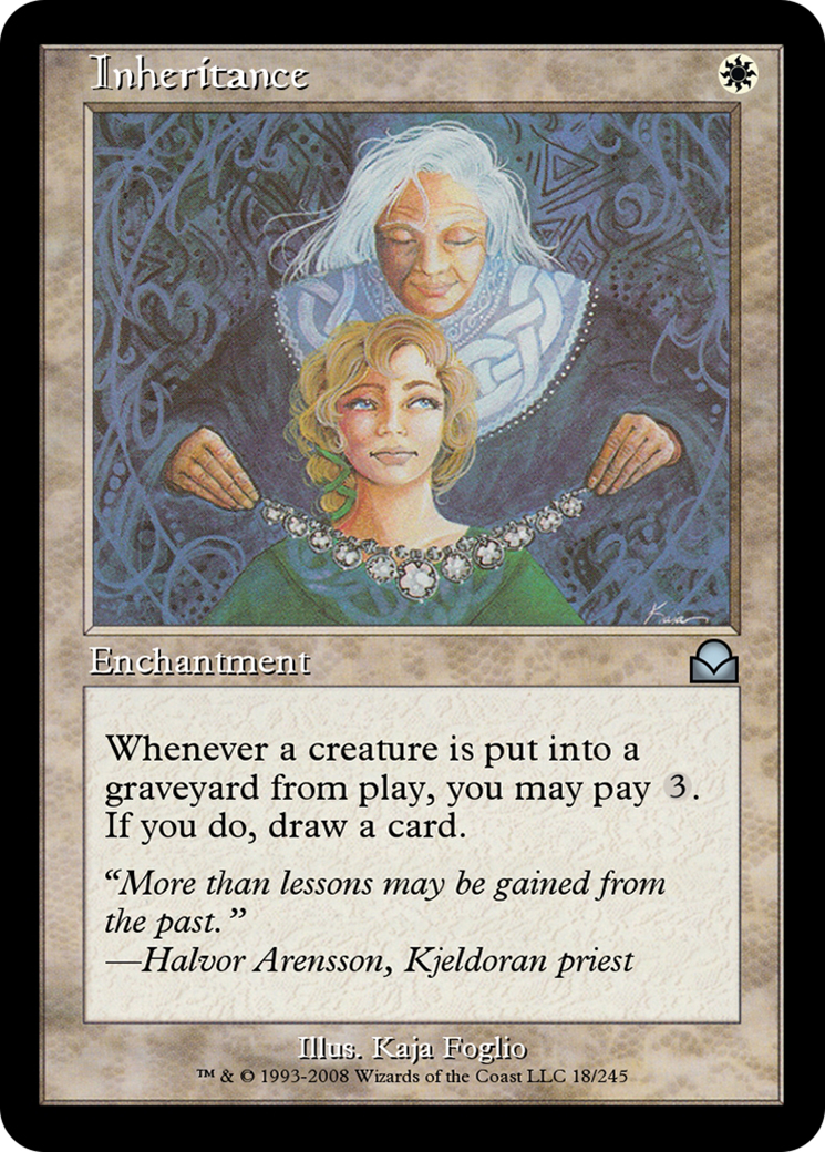Image of Inheritance (ME2-018) - Masters Edition II Foil