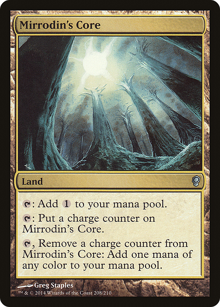 Image of Mirrodin's Core (CNS-208) - Conspiracy Foil
