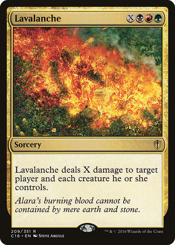 Image of Lavalanche (C16-209) - Commander 2016