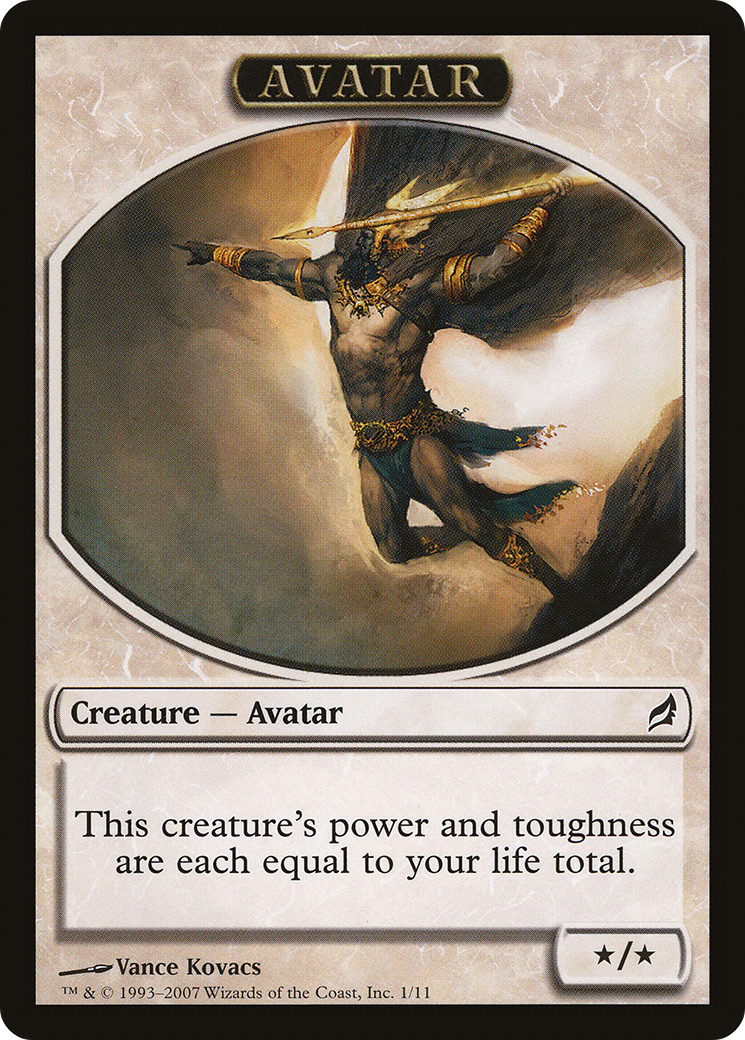 Image of Avatar Token (LRW-001) - Lorwyn Tokens