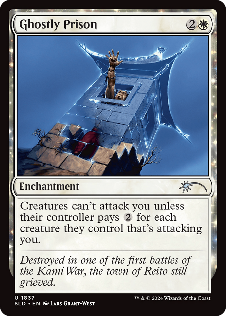Image of Ghostly Prison (SLD-1837) - Secret Lair Drop: (enchantment)