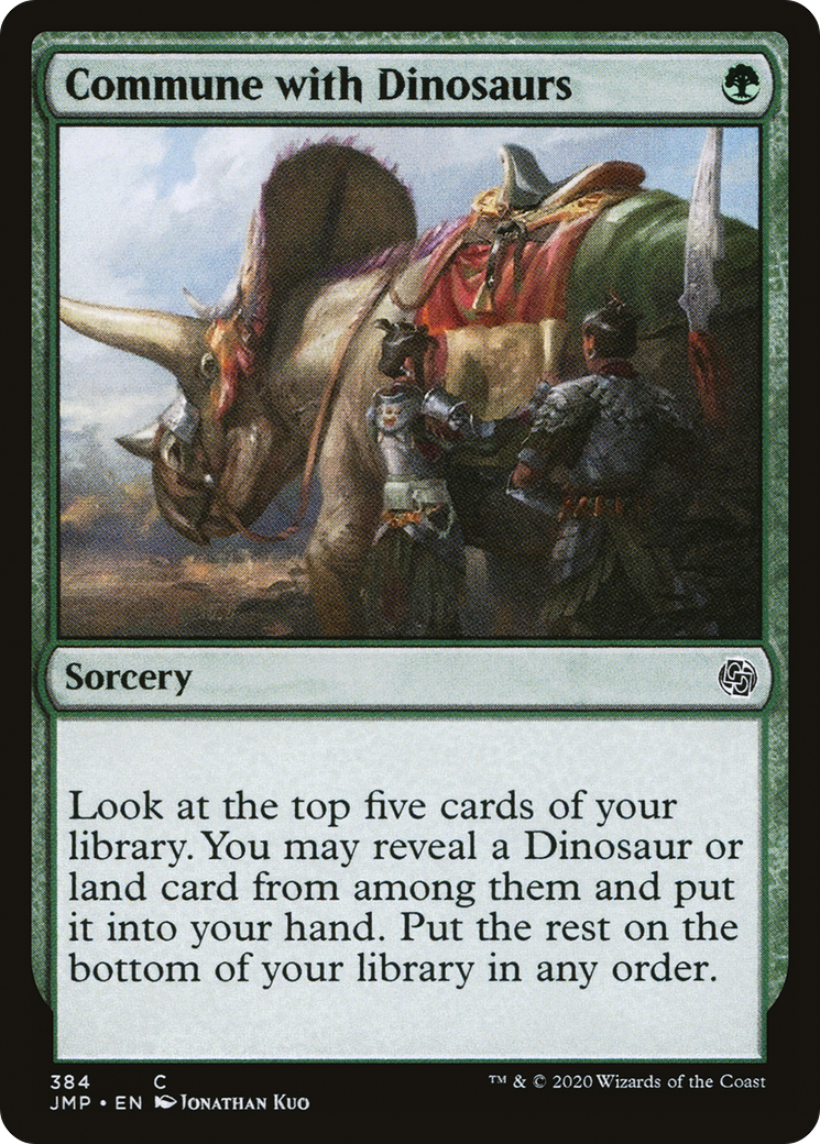 Image of Commune with Dinosaurs (JMP-384) - Jumpstart