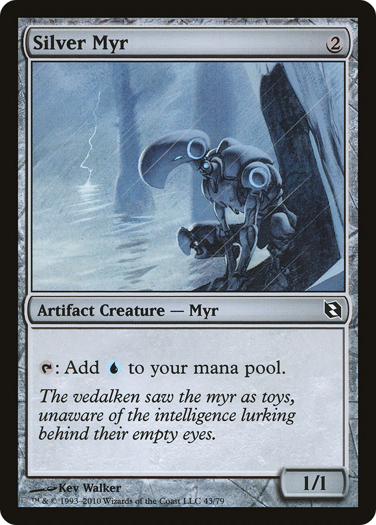 Image of Silver Myr (DDF-043) - Duel Decks: Elspeth vs. Tezzeret