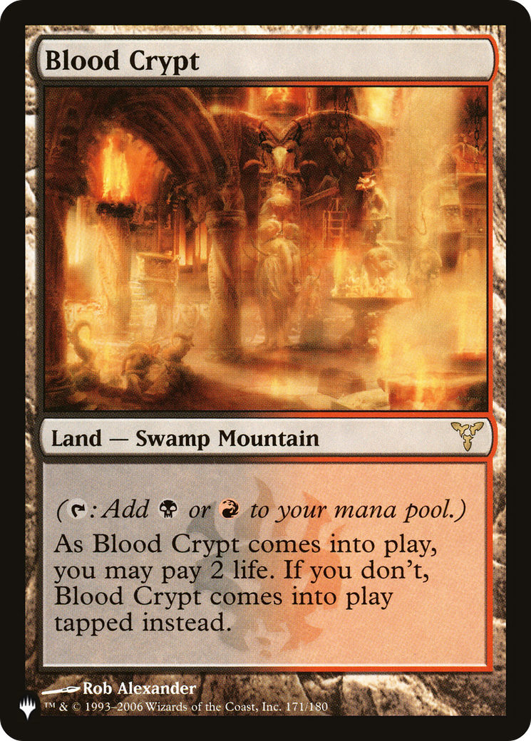 Image of Blood Crypt (LIST-171/180) - The List