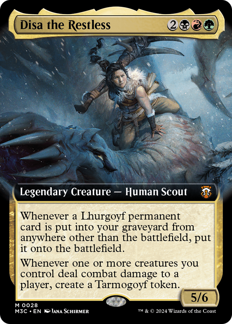 Image of Disa the Restless (Extended Art) (M3C-028) - Modern Horizons 3 Commander: (Extended Art) Foil