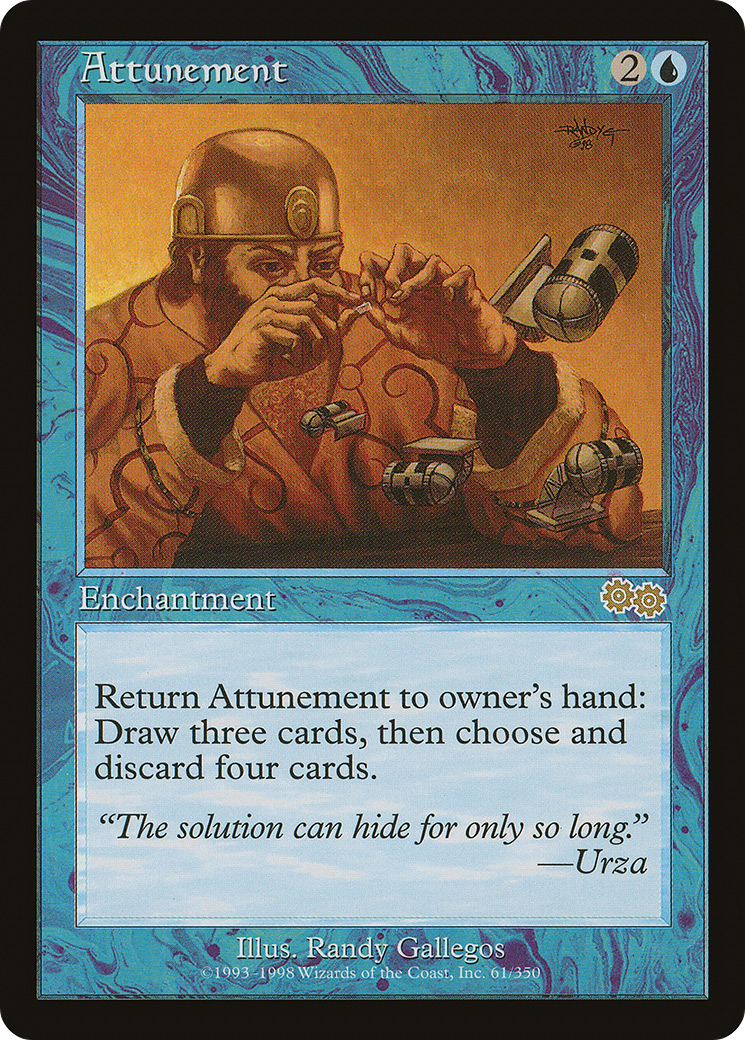 Image of Attunement (USG-061) - Urza's Saga