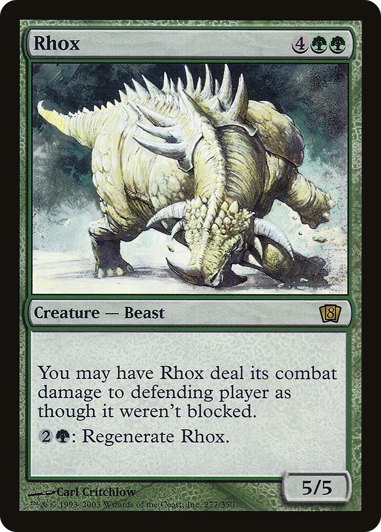 Image of Rhox (8ED-277) - 8th Edition