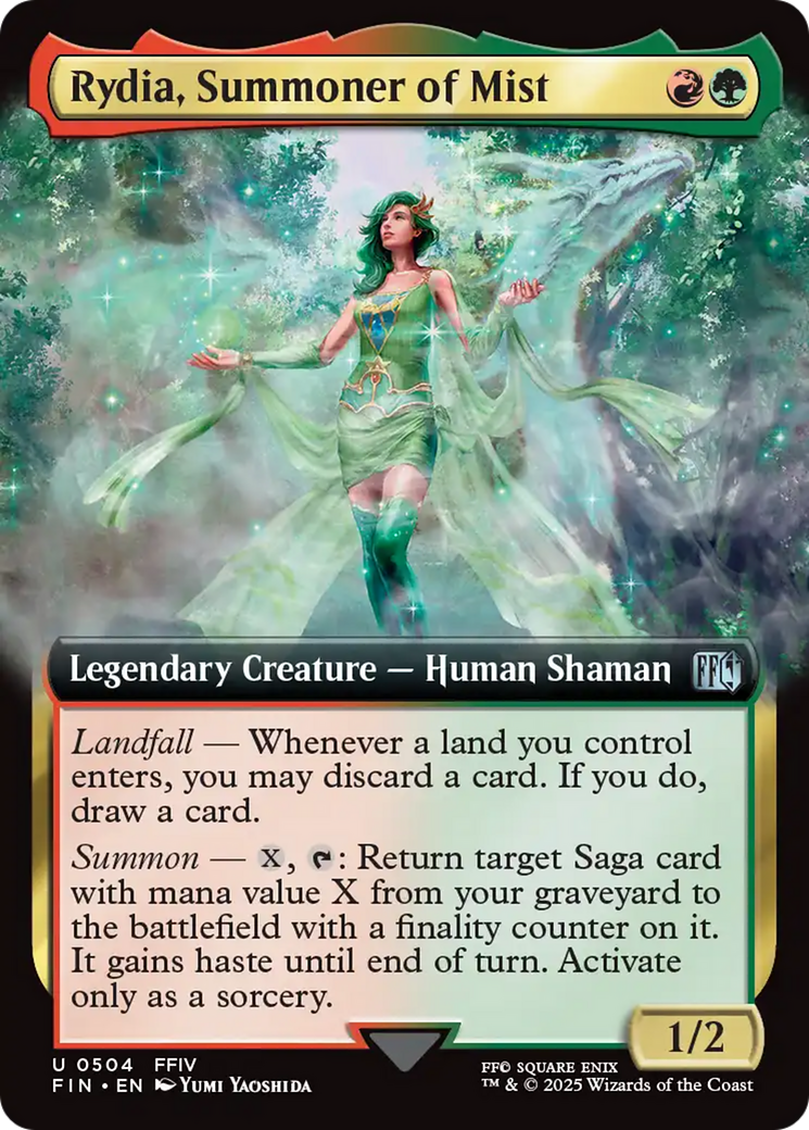 Image of Rydia, Summoner of Mist (Extended Art) (FIN-504) - FINAL FANTASY: (Extended Art)