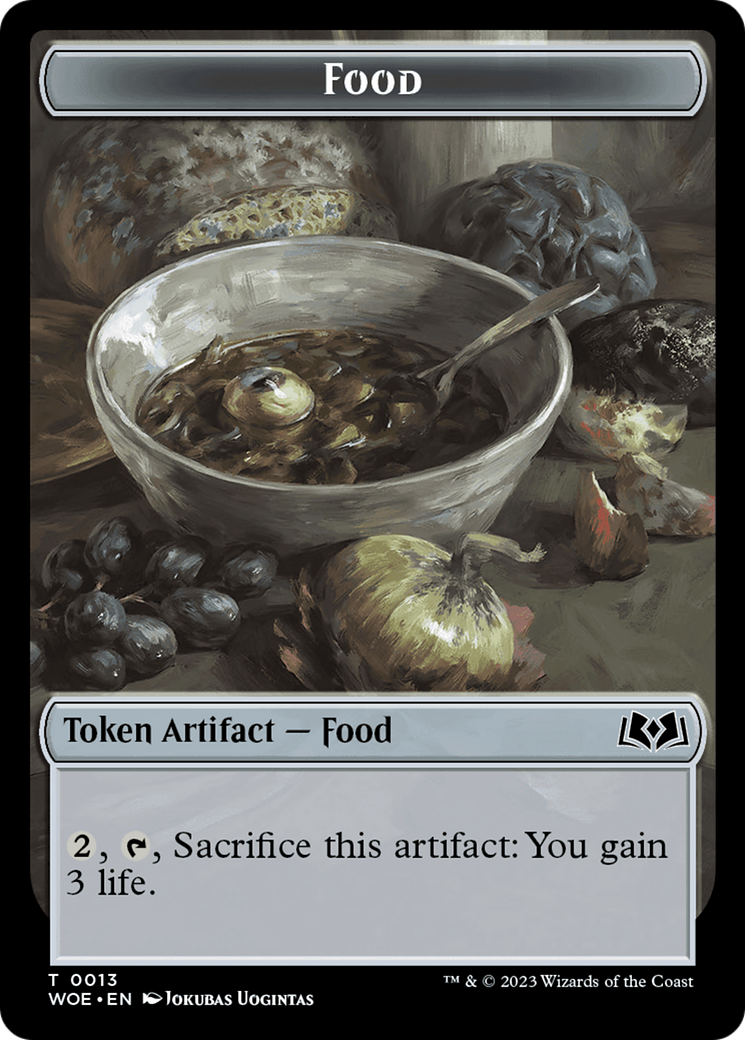 Image of Food (TWOE-013) - Wilds of Eldraine Tokens Foil