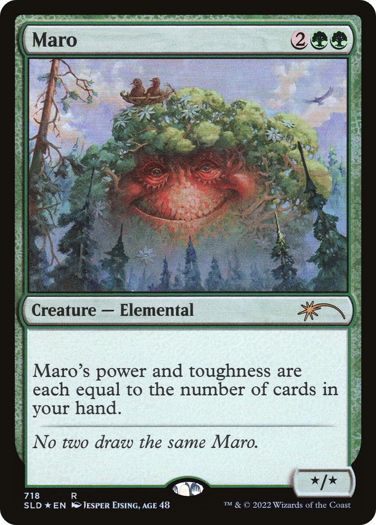 Image of Maro (718) (SLD-718) - Secret Lair Drop Foil