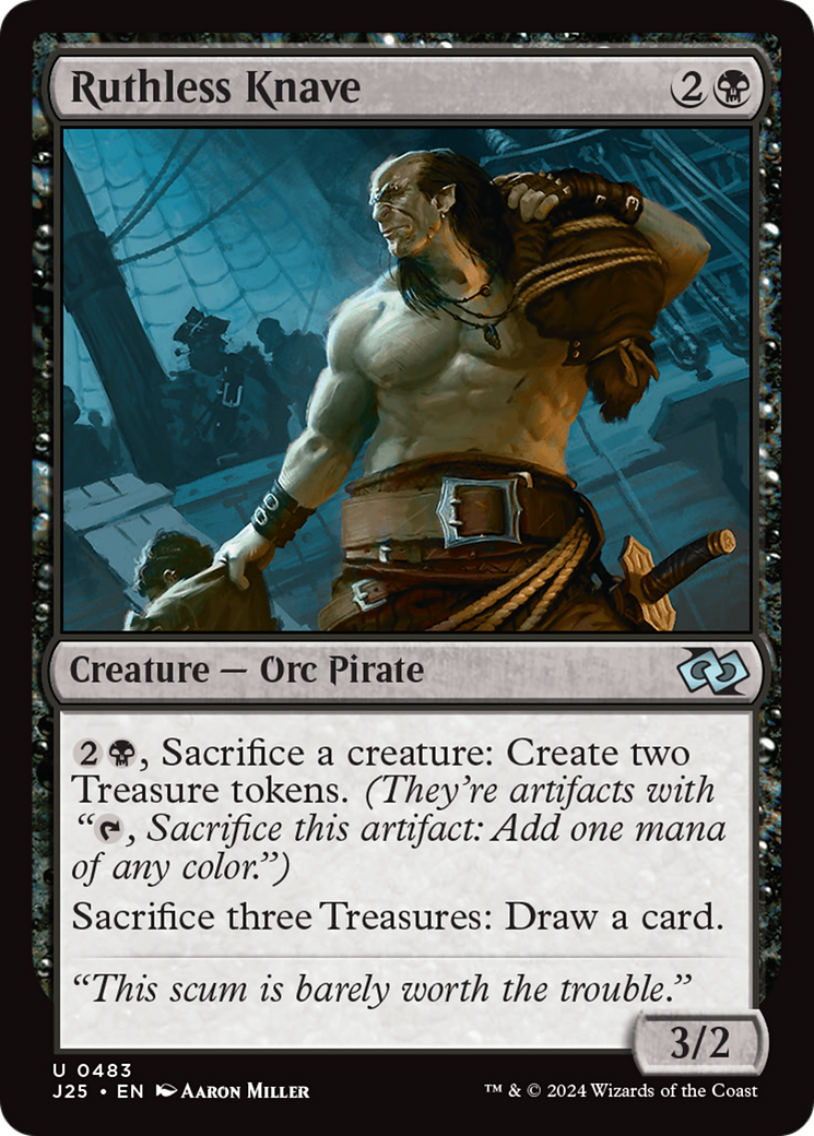 Image of Ruthless Knave (J25-483) - Foundations Jumpstart