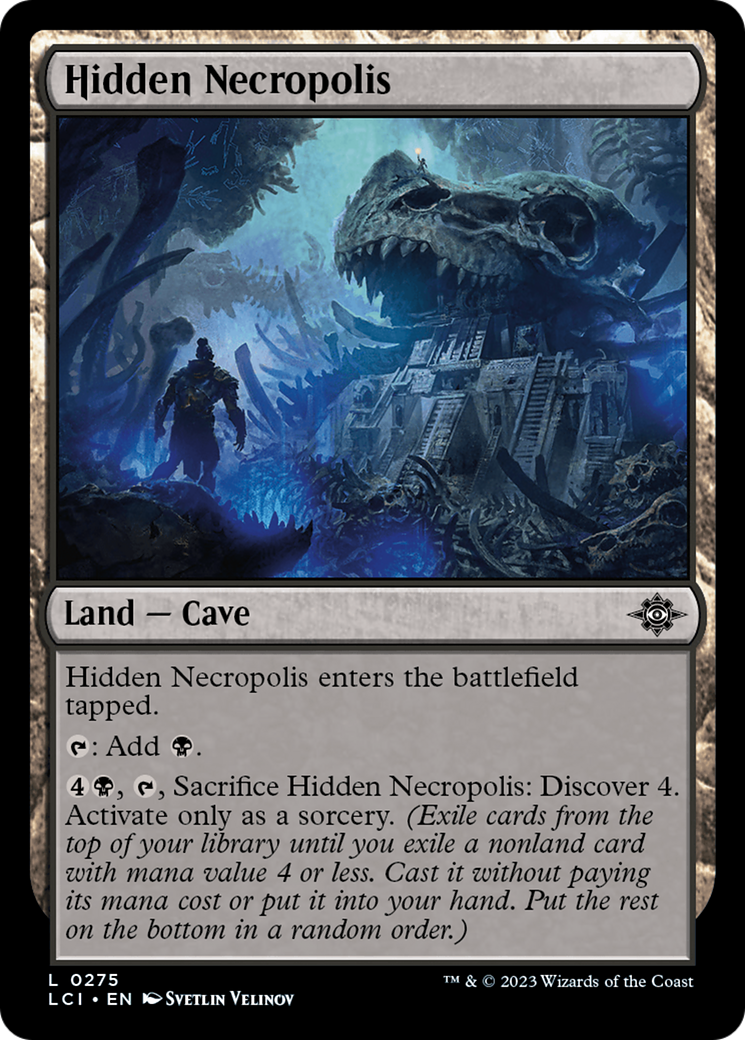 Image of Hidden Necropolis (LCI-275) - The Lost Caverns of Ixalan Foil