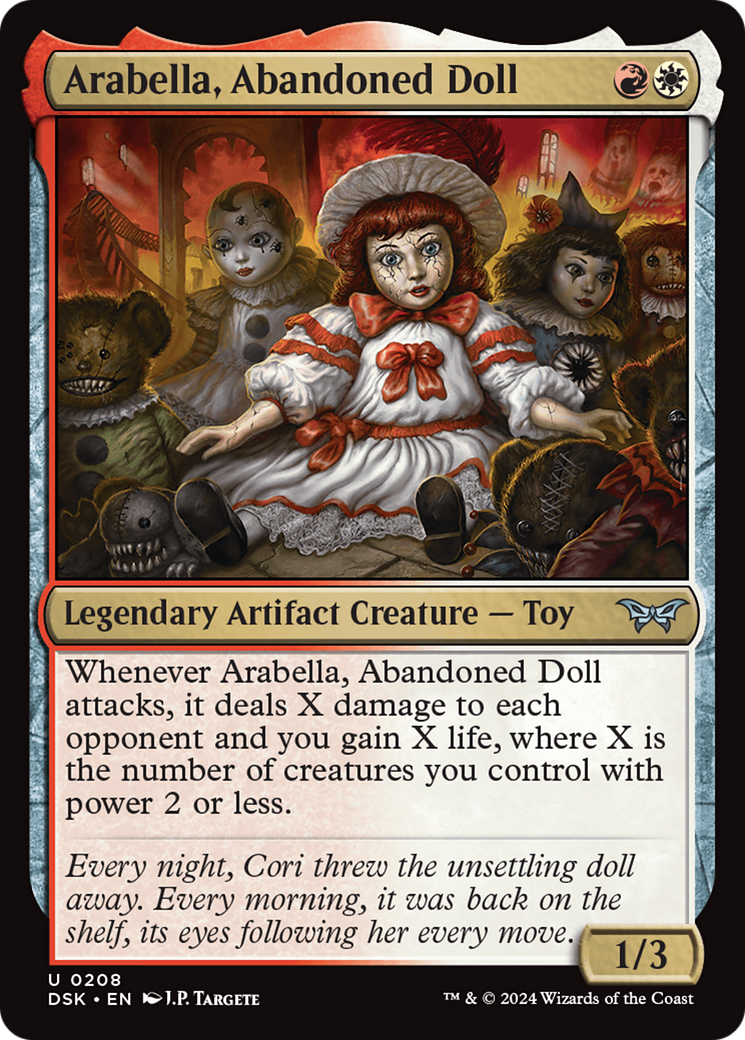 Image of Arabella, Abandoned Doll (DSK-208) - Duskmourn: House of Horror Foil