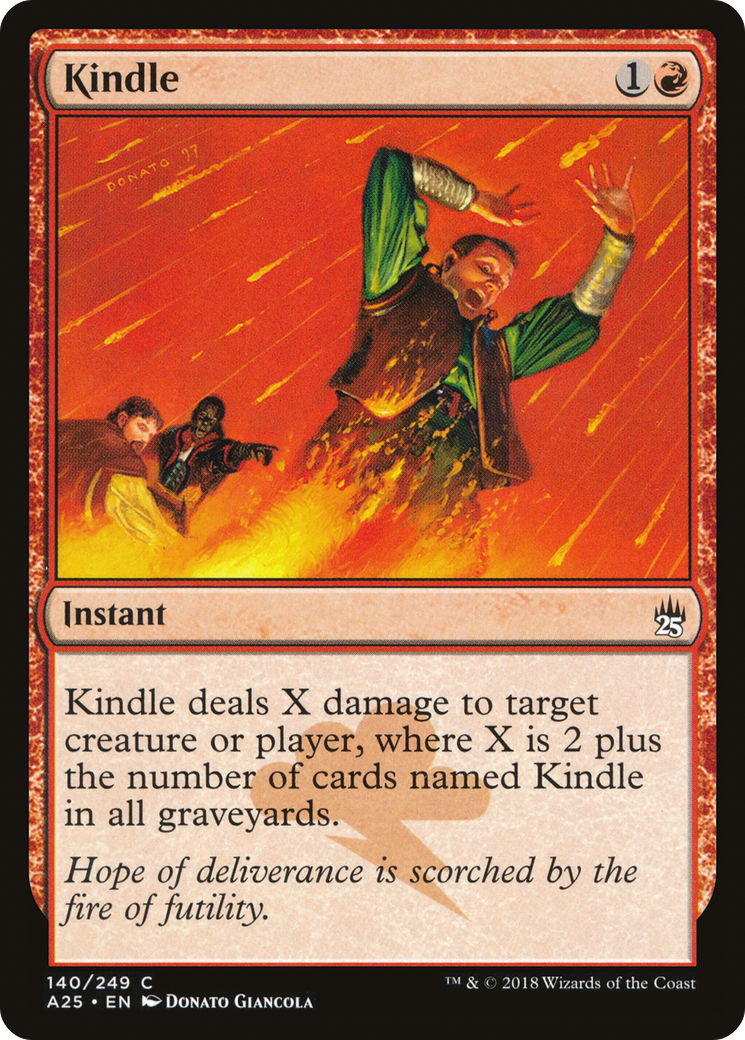 Image of Kindle (A25-140) - Masters 25 Foil