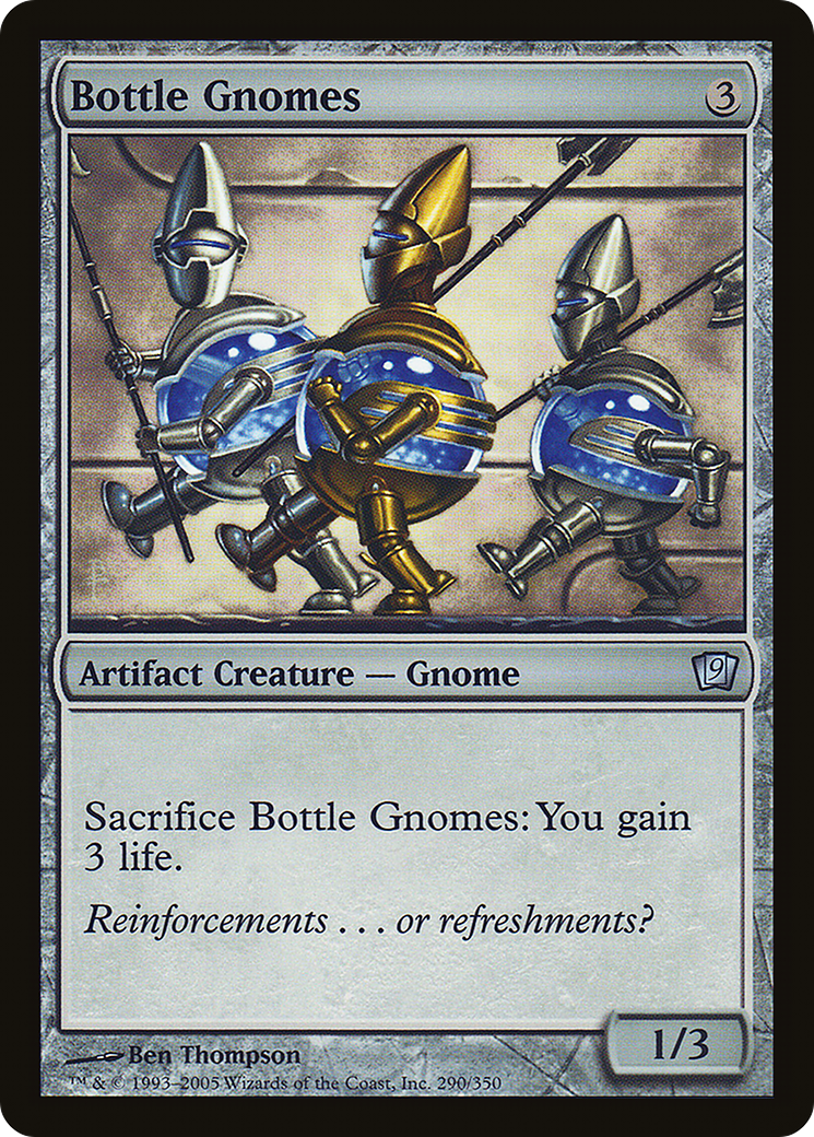 Image of Bottle Gnomes (9ED-290★) - 9th Edition Foil