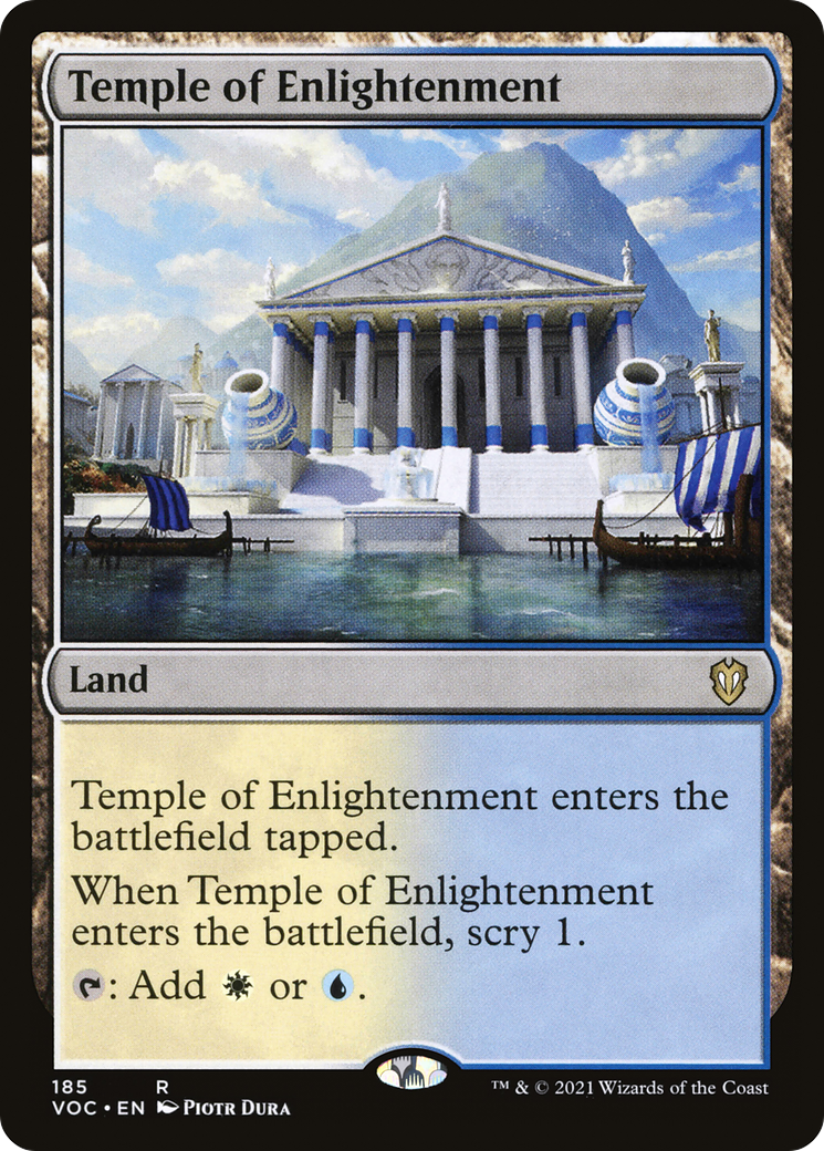 Image of Temple of Enlightenment (VOC-185) - Crimson Vow Commander