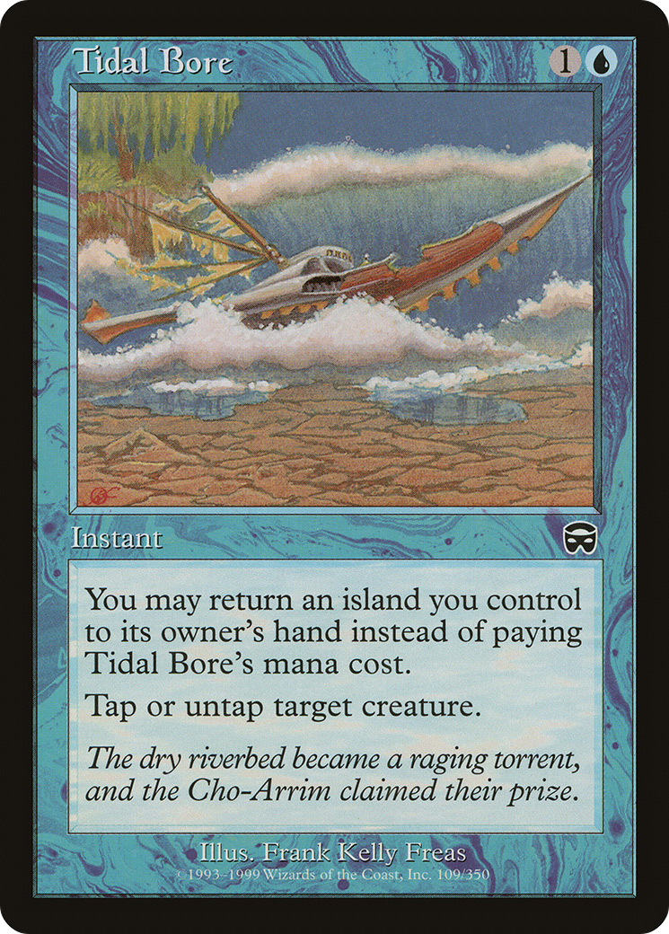 Image of Tidal Bore (MMQ-109) - Mercadian Masques