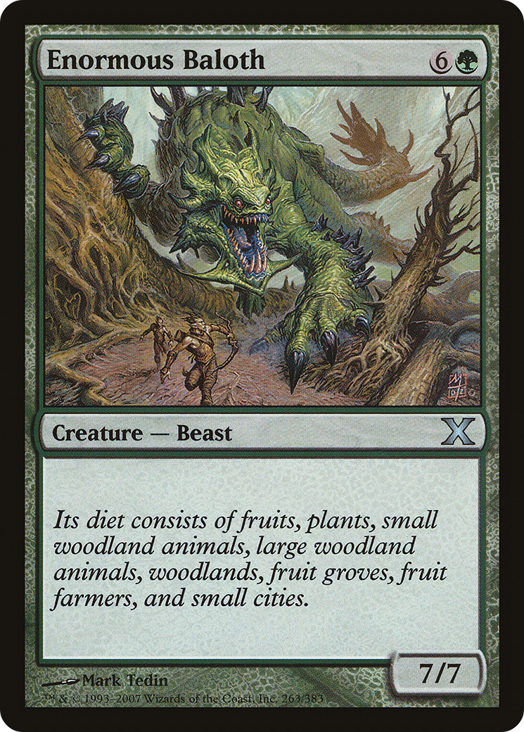 Image of Enormous Baloth (10E-263) - Tenth Edition