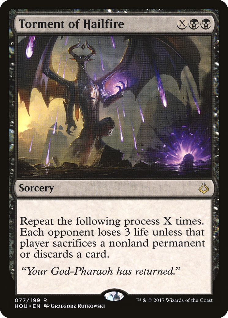 Image of Torment of Hailfire (HOU-077) - Hour of Devastation