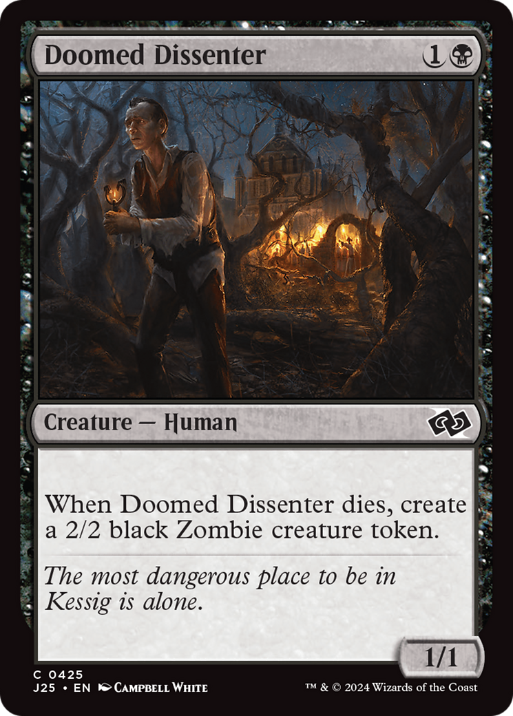 Image of Doomed Dissenter (J25-425) - Foundations Jumpstart