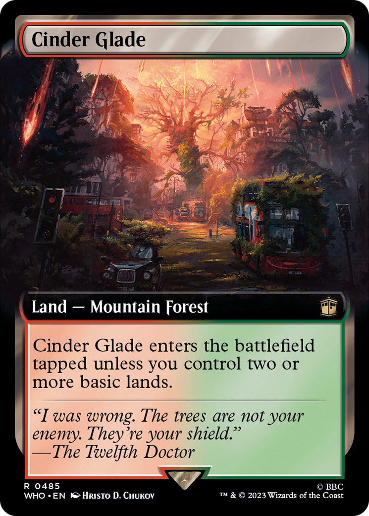 Image of Cinder Glade (Extended Art) (WHO-485) - Doctor Who: (Extended Art)