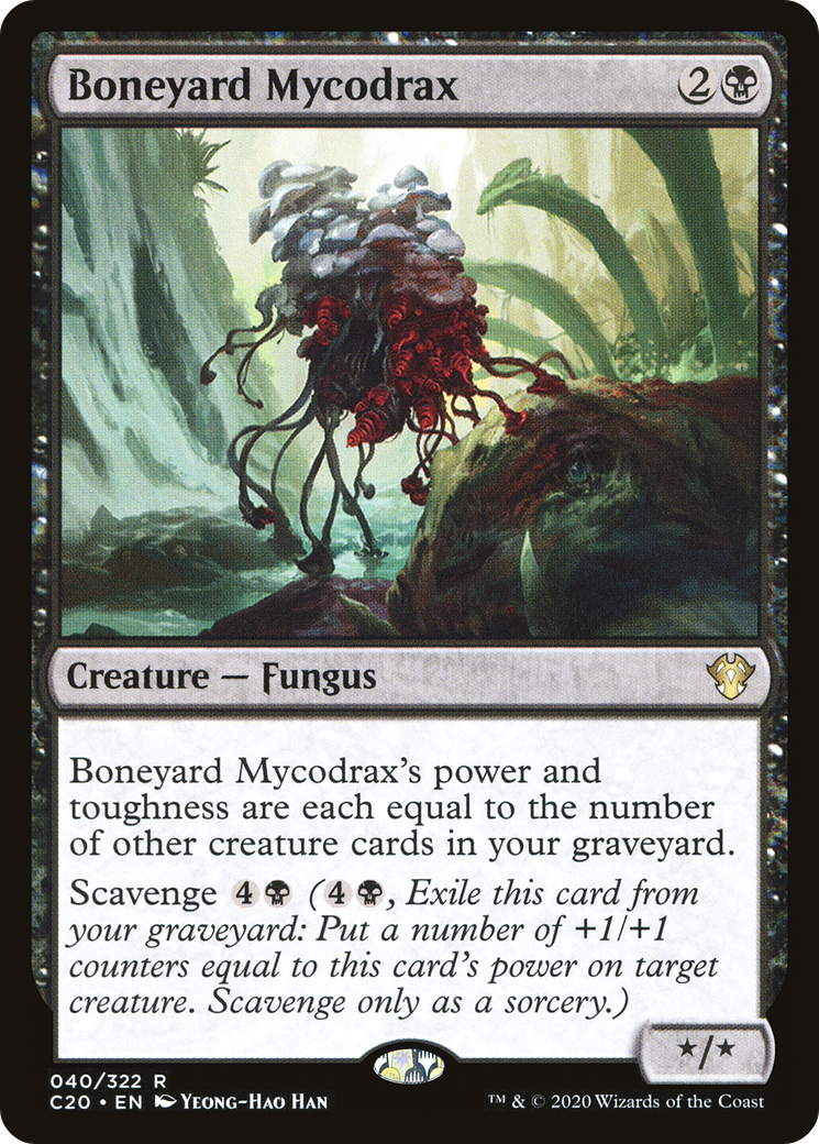 Image of Boneyard Mycodrax (C20-040) - Commander 2020