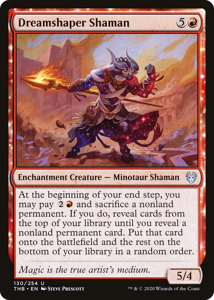 Image of Dreamshaper Shaman (THB-130) - Theros Beyond Death: (enchantment)