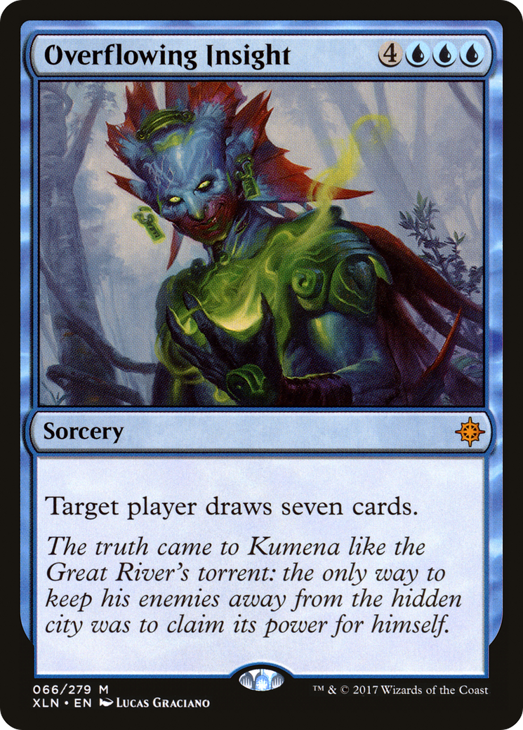 Image of Overflowing Insight (XLN-066) - Ixalan