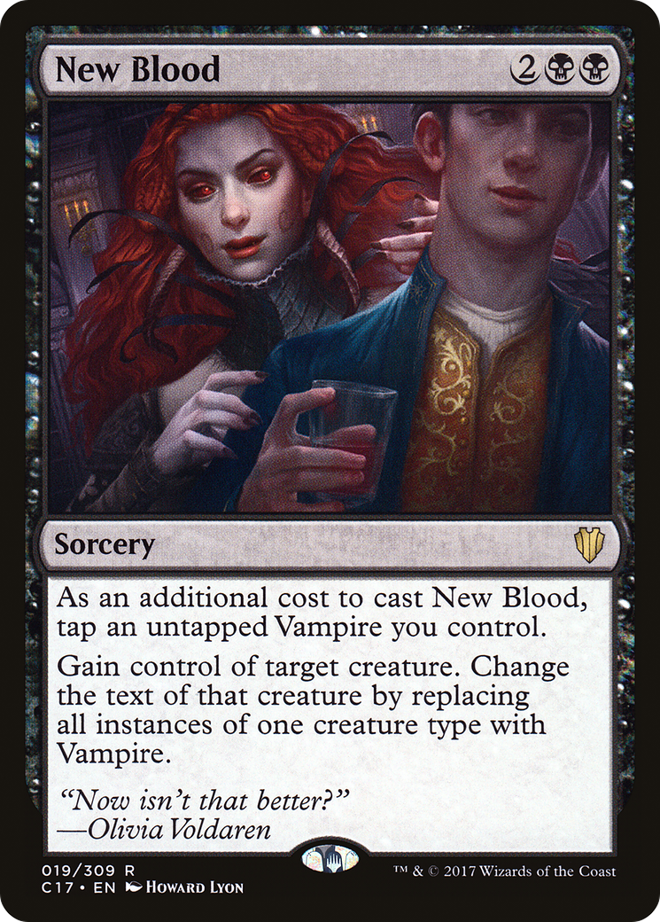Image of New Blood (C17-019) - Commander 2017
