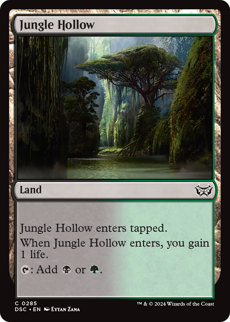 Image of Jungle Hollow (DSC-285) - Duskmourn: House of Horror Commander