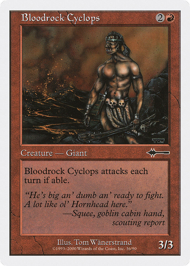 Image of Bloodrock Cyclops (BTD-036) - Beatdown Box Set
