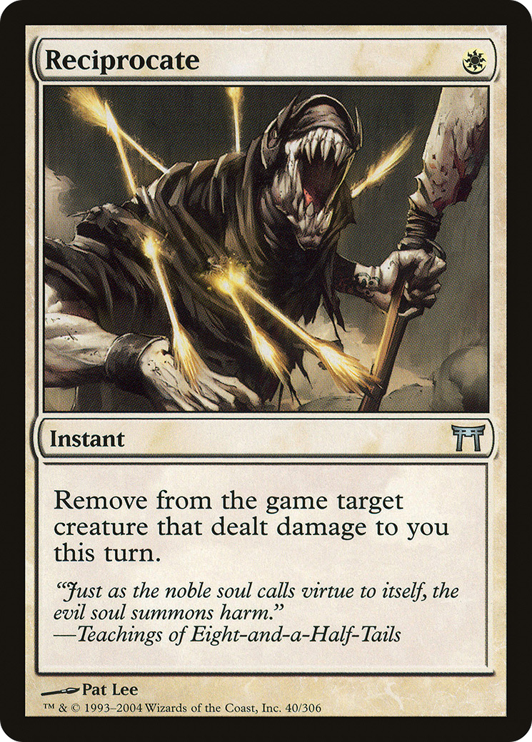 Image of Reciprocate (CHK-040) - Champions of Kamigawa