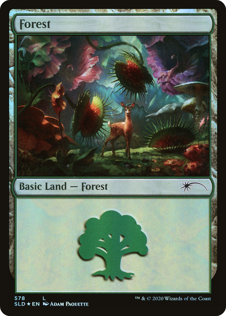 Image of Forest (578) (SLD-578) - Secret Lair Drop Foil