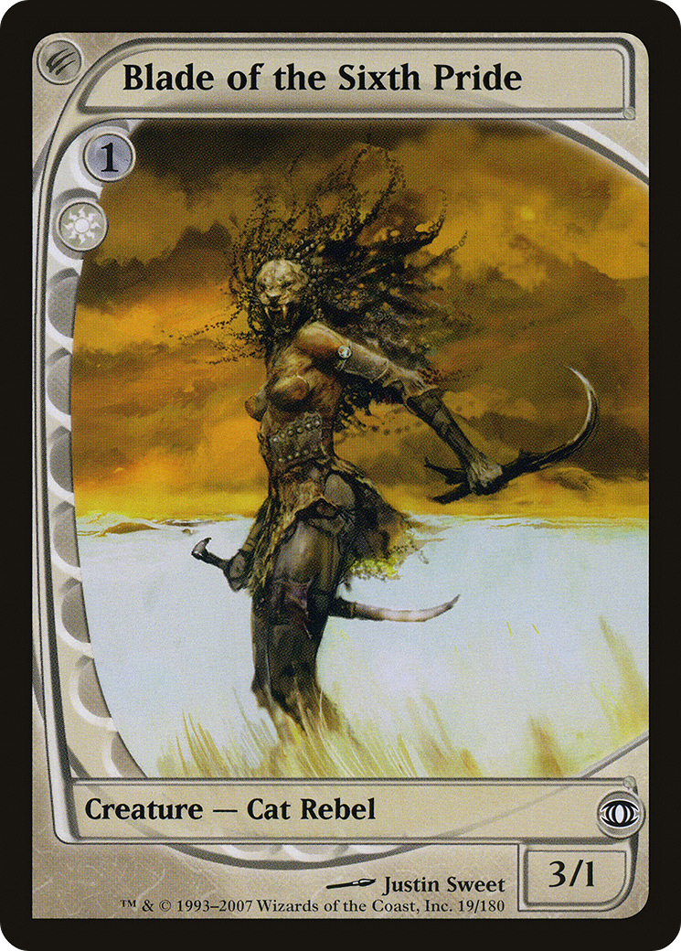 Image of Blade of the Sixth Pride (FUT-019) - Future Sight