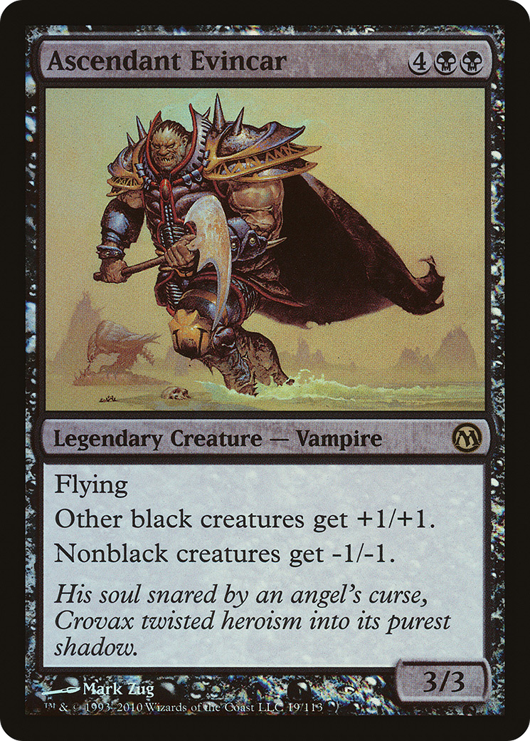 Image of Ascendant Evincar (DPA-019) - Duels of the Planeswalkers Foil