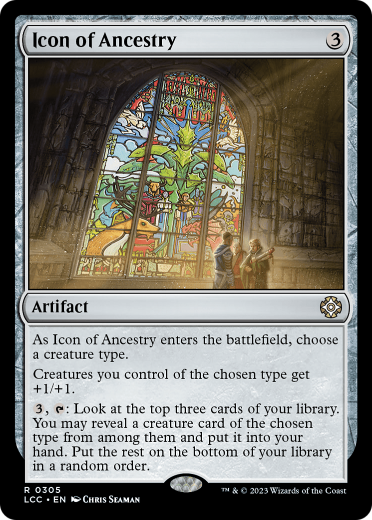 Image of Icon of Ancestry (LCC-305) - The Lost Caverns of Ixalan Commander