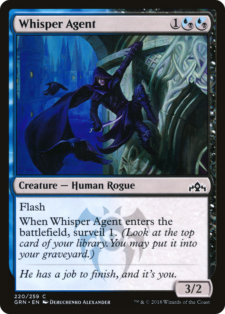 Image of Whisper Agent (GRN-220) - Guilds of Ravnica