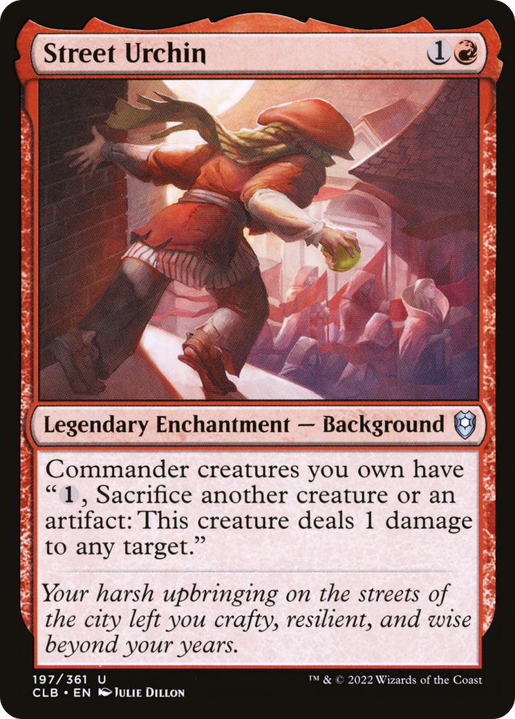 Image of Street Urchin (CLB-197) - Commander Legends: Battle for Baldur's Gate