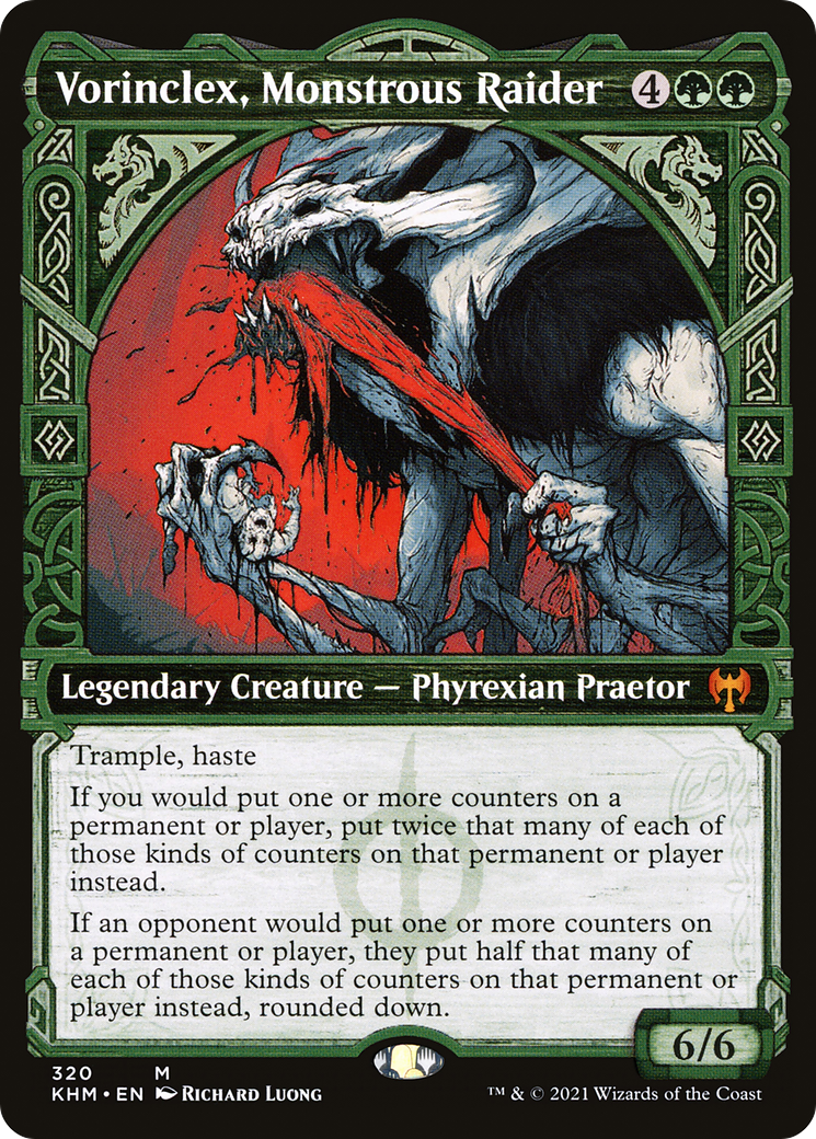 Image of Vorinclex, Monstrous Raider (Showcase) (KHM-320) - Kaldheim: (Showcase)