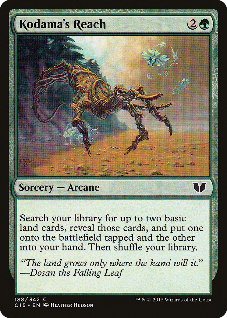 Image of Kodama's Reach (C15-188) - Commander 2015