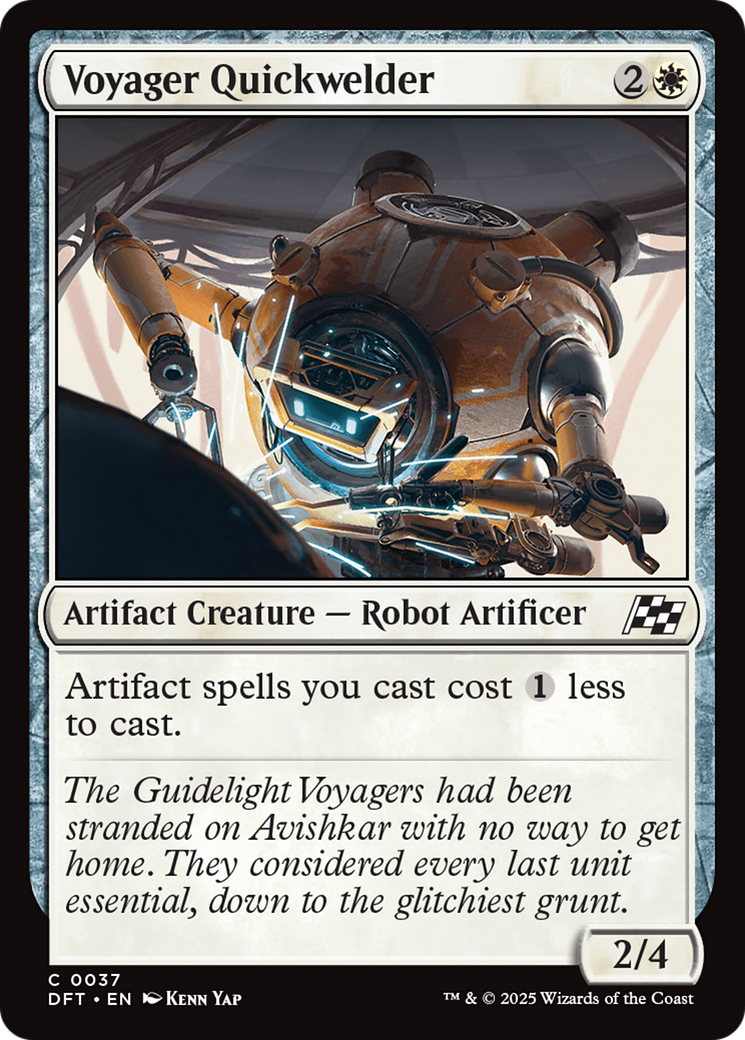 Image of Voyager Quickwelder (DFT-037) - Aetherdrift Foil