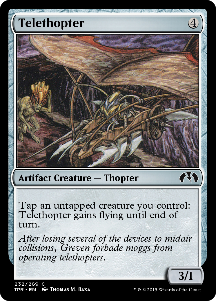 Image of Telethopter (TPR-232) - Tempest Remastered Foil