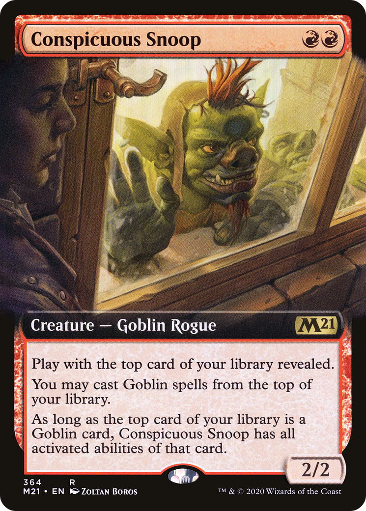 Image of Conspicuous Snoop (Extended Art) (M21-364) - Core Set 2021: (Extended Art)