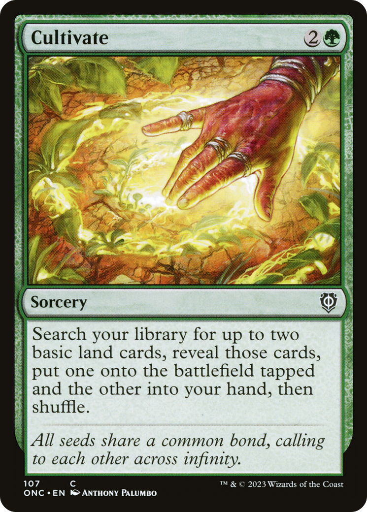 Image of Cultivate (ONC-107) - Phyrexia: All Will Be One Commander