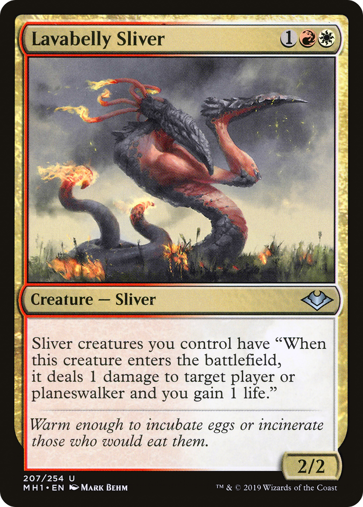 Image of Lavabelly Sliver (MH1-207) - Modern Horizons Foil