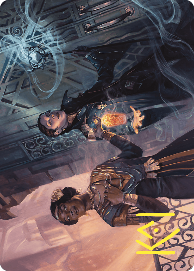 Image of Bribery // Bribery (ACMM-006) - Commander Masters Art Series (Borderless) Foil