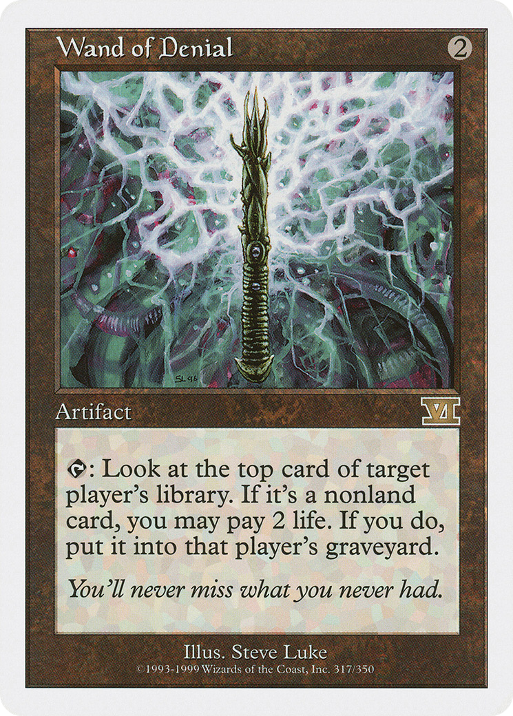Image of Wand of Denial (6ED-317) - Classic Sixth Edition