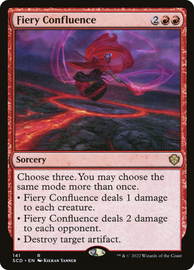 Image of Fiery Confluence (SCD-141) - Starter Commander Decks