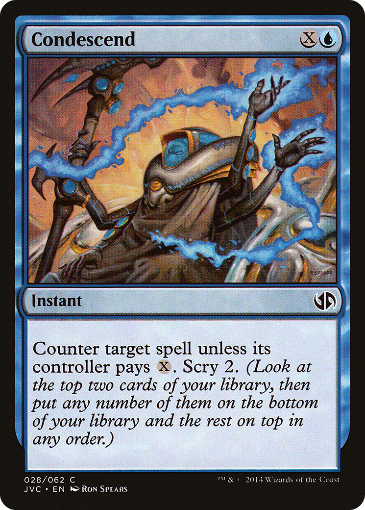Image of Condescend (DD3-028) - Duel Decks Anthology: Jace vs. Chandra
