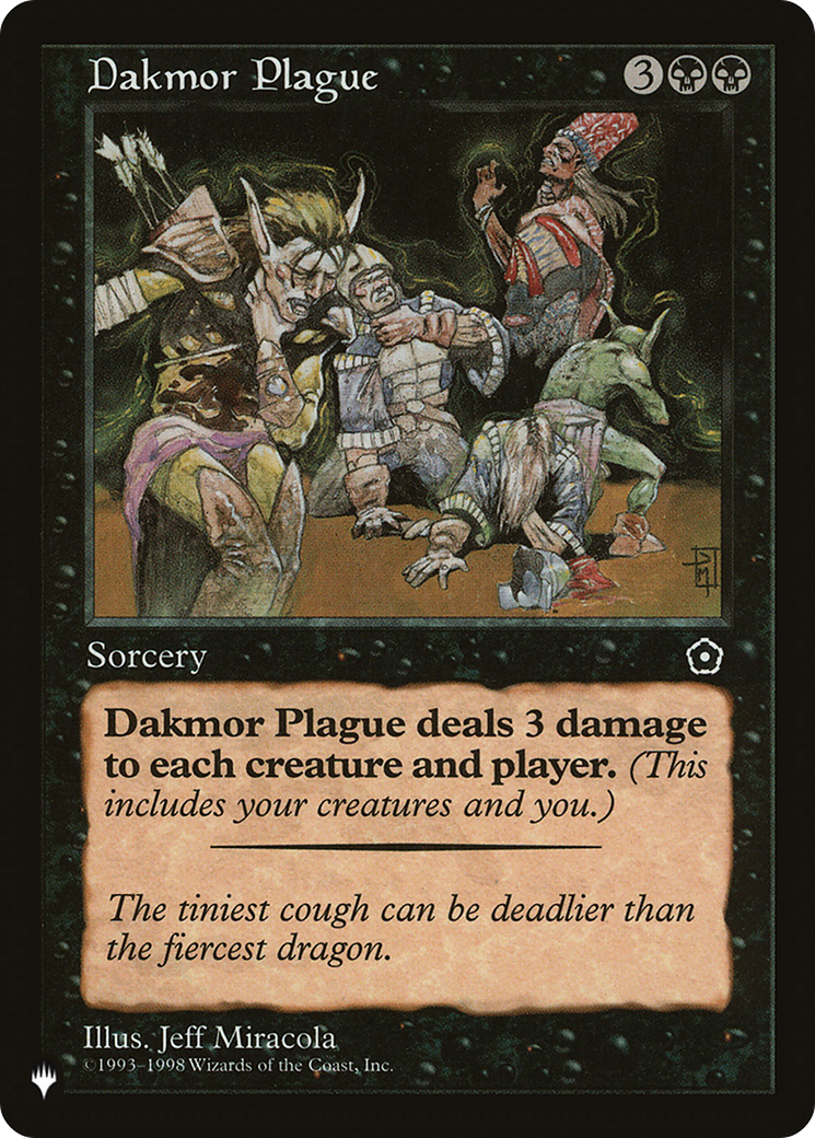 Image of Dakmor Plague (LIST-P02-69) - The List